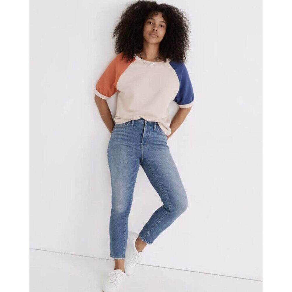 Madewell Ditmas Wash Stovepipe Straight Leg‎ Jeans Size 30 Style MC539